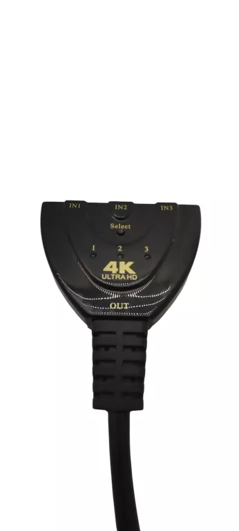 ROZDZIELACZ ROZGAŁĘŹNIK SWITCH HDMI 3X1 3 PORTY 4K