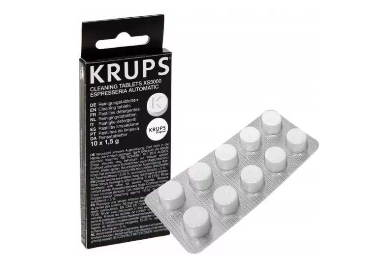 TABLETKI CZYSZCZĄCE DO EKSPRESÓW DO KAWY KRUPS XS3000