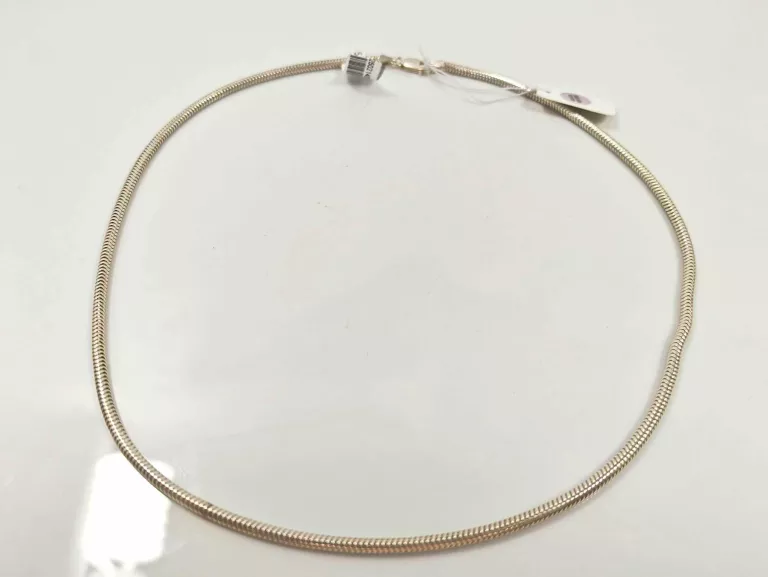 SREBRNY ŁAŃCUSZEK ŻMIJKA 16,04G 50,5CM 925
