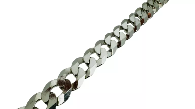 NIENOSZONA MĘSKA SREBRNA BRANSOLETKA 925 PANCERKA 24CM 19,24G 1CM