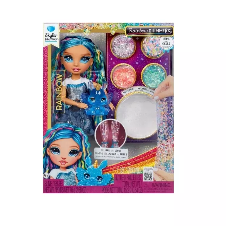 LALKA RAINBOW HIGH SKYLER BRADSHAW SLIME