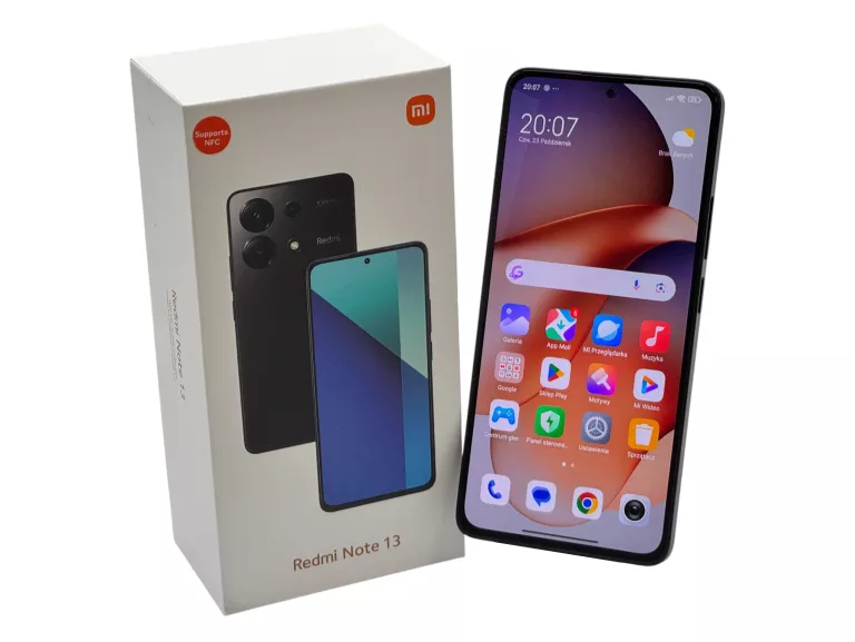 TELEFON XIAOMI REDMI NOTE 13 4G 8/256GB 6,67'' 120HZ - WOLNY RYNEK!