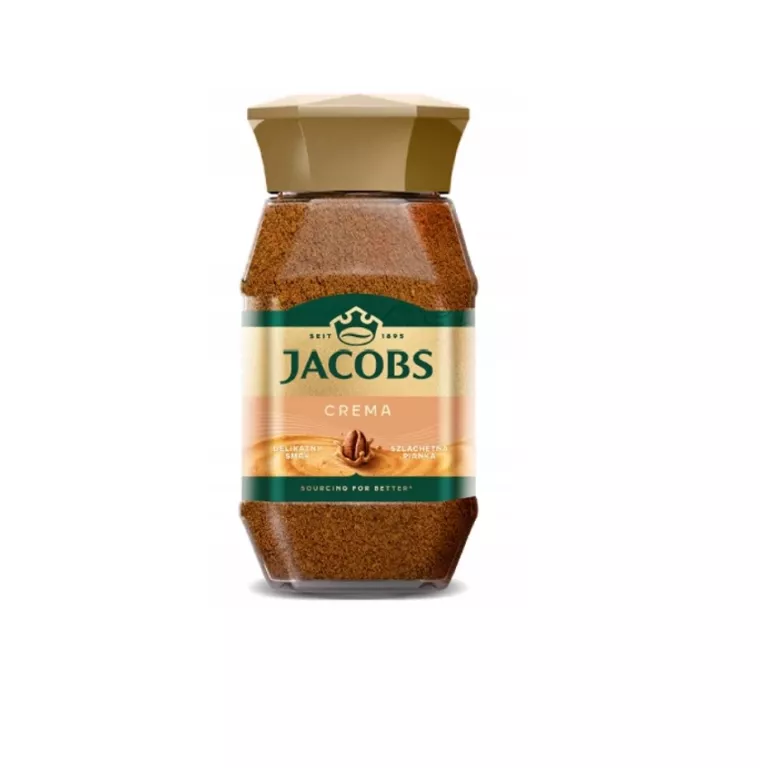 JACOBS CREMA KAWA ROZPUSZCZALNA DELIKATNY SMAK SZLACHETNA PIANKA 200 G