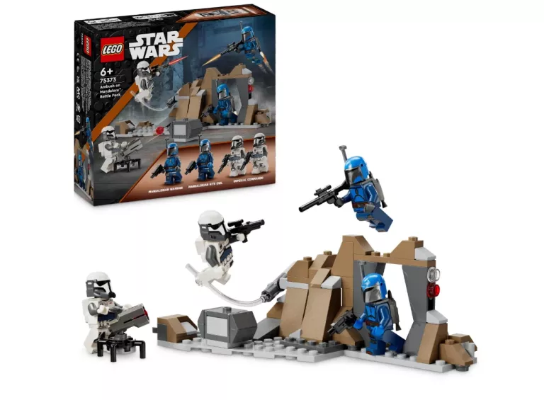 LEGO STAR WARS 75373 PAKIET BITEWNY MANDALORIAN AMBUSH 75373 STAR WARS
