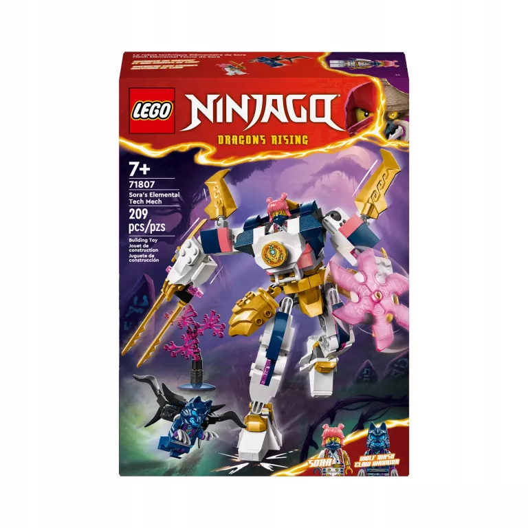 LEGO NINJAGO MECH ŻYWIOŁU TECHNOLOGII SORY 71807