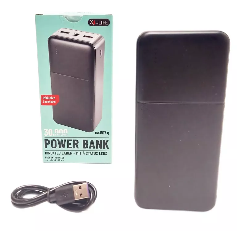 X4-LIFE POWERBANK 30000 MAH 702134 + PUD USB