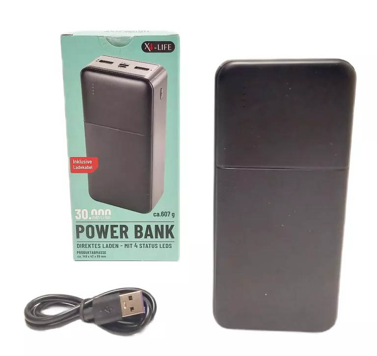 X4-LIFE POWERBANK 30000 MAH 702134 + PUD USB