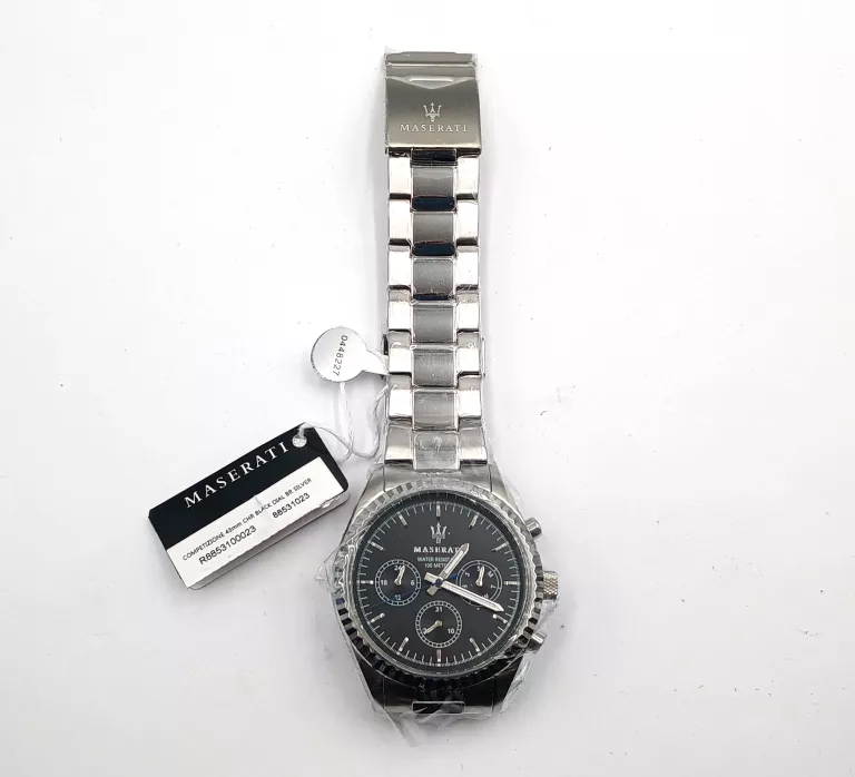 ZEGAREK MASERATI SREBRNY