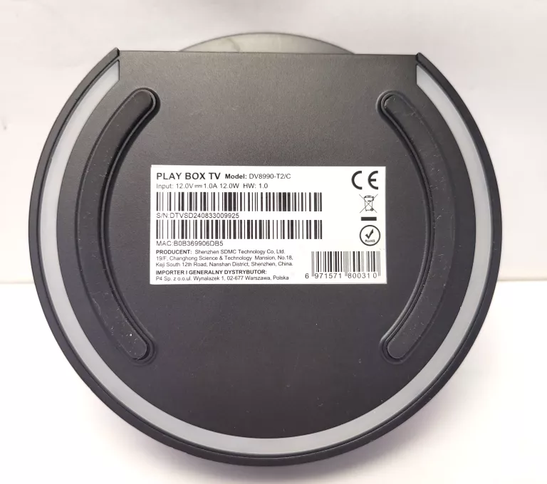 DEKODER PLAY TV BOX DV8990-T2/C / KOMPLET