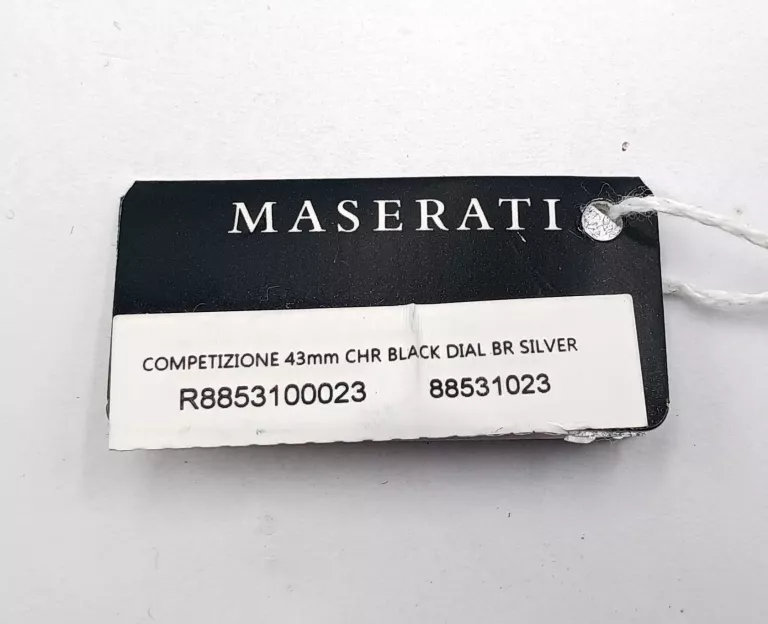 ZEGAREK MASERATI SREBRNY