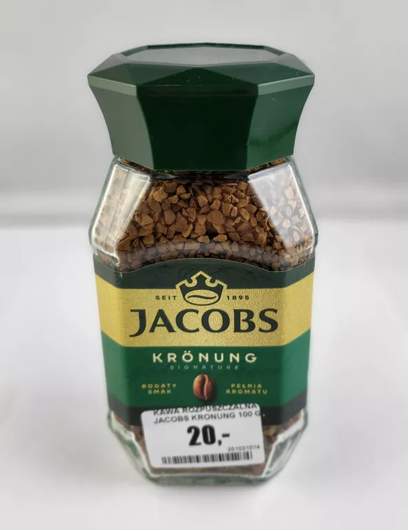KAWA ROZPUSZCZALNA JACOBS KRONUNG 100 G
