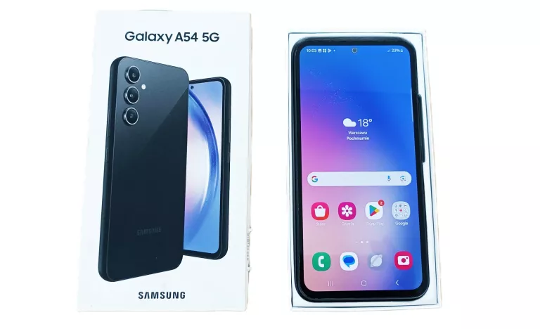 TELEFON SAMSUNG GALAXY A54 5G 8/128GB CZARNY