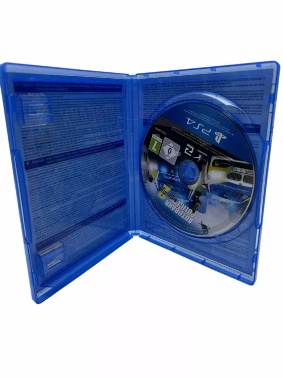 GRA PS4 AUTOBAHN POLICE SIMULATOR 2