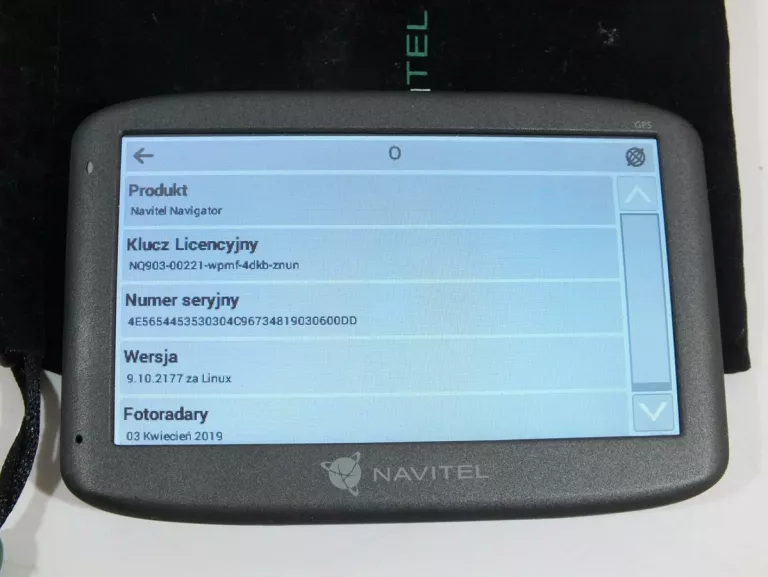 NAVITEL E500 +PUD