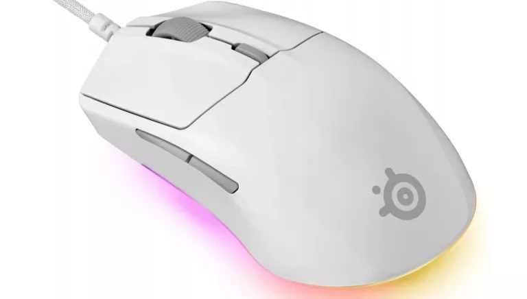 MYSZKA PRZEWODOWA GAMINGOWA STEELSERIES RIVAL 3 GEN 2 BIAŁA