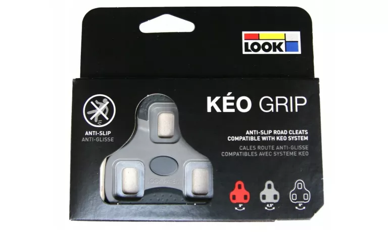 BLOKI SZOSOWE LOOK KEO GRIP 4,5 STOPNI, SZARE