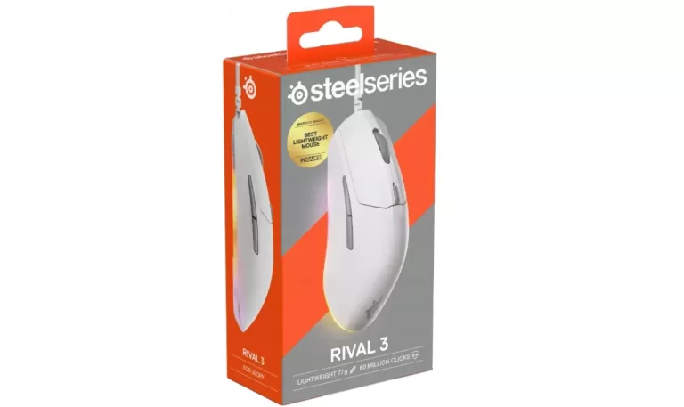 MYSZKA PRZEWODOWA GAMINGOWA STEELSERIES RIVAL 3 GEN 2 BIAŁA