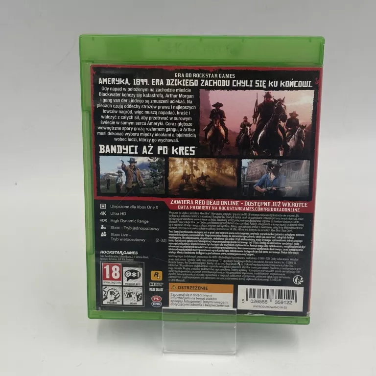 GRA RED DEAD REDEMPTION II NA XBOX ONE