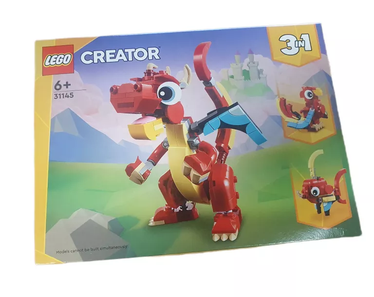 LEGO 31145 CREATOR CZERWONY SMOK