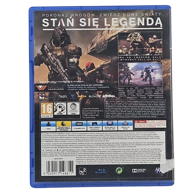 GRA PS4 DESTINY