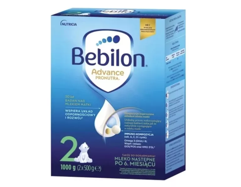 BEBILON 2 PRONUTRA ADVANCE MLEKO NASTĘPNE 1000 G