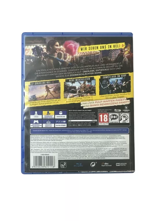 GRA NA PS4 DEAD ISLAND 2 PULP EDITION