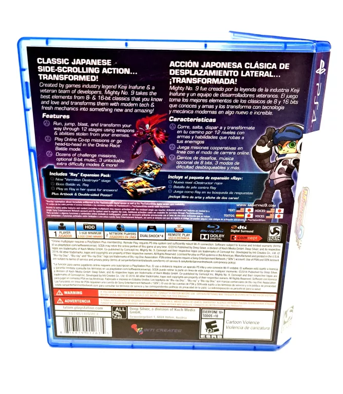 GRA PS4 MIGHTY NO. 9 816819012635