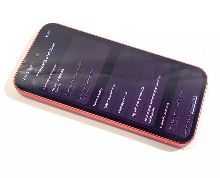 TELEFON GOOGLE PIXEL 9A 5G DUALSIM 8/128GB RÓŻOWY