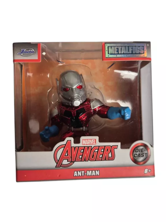 JADA METALOWA FIGURKA AVENGERS ANT-MAN 6,5CM STAN 10/10