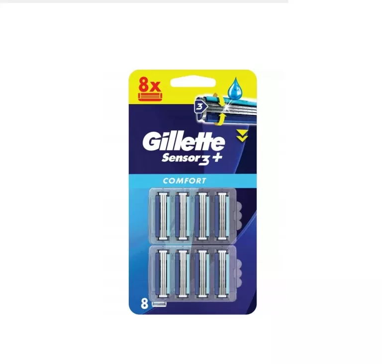 WKŁADY GILLETTE SENSOR 3+ 8SZT 8700216873727