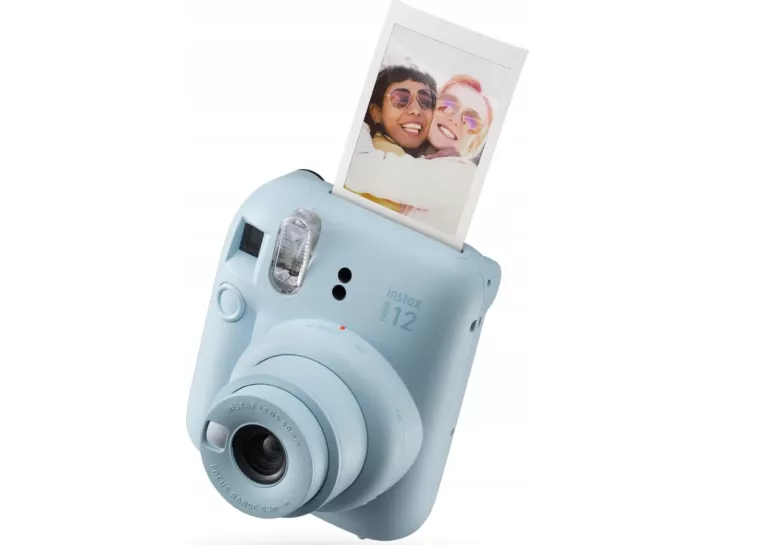 APARAT NATYCHMIASTOWY FUJIFILM INSTAX MINI 12 KOLOR NIEBIESKI PASTEL-BLUE