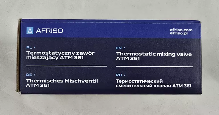 TERMOSTATYCZNY ZAWÓR MIESZAJĄCY AFRISO ATM 361