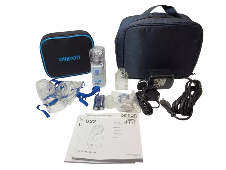 INHALATOR NEBULIZATOR  PRZENOŚNY OMRON U22 *STAN FABRYCZNY*