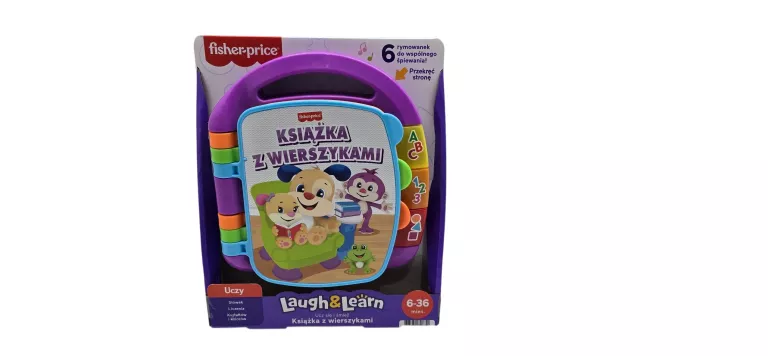 FISHER PRICE KSIĄŻECZKA Z WIERSZYKAMI FRC70