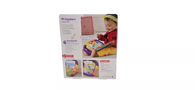 FISHER PRICE KSIĄŻECZKA Z WIERSZYKAMI FRC70
