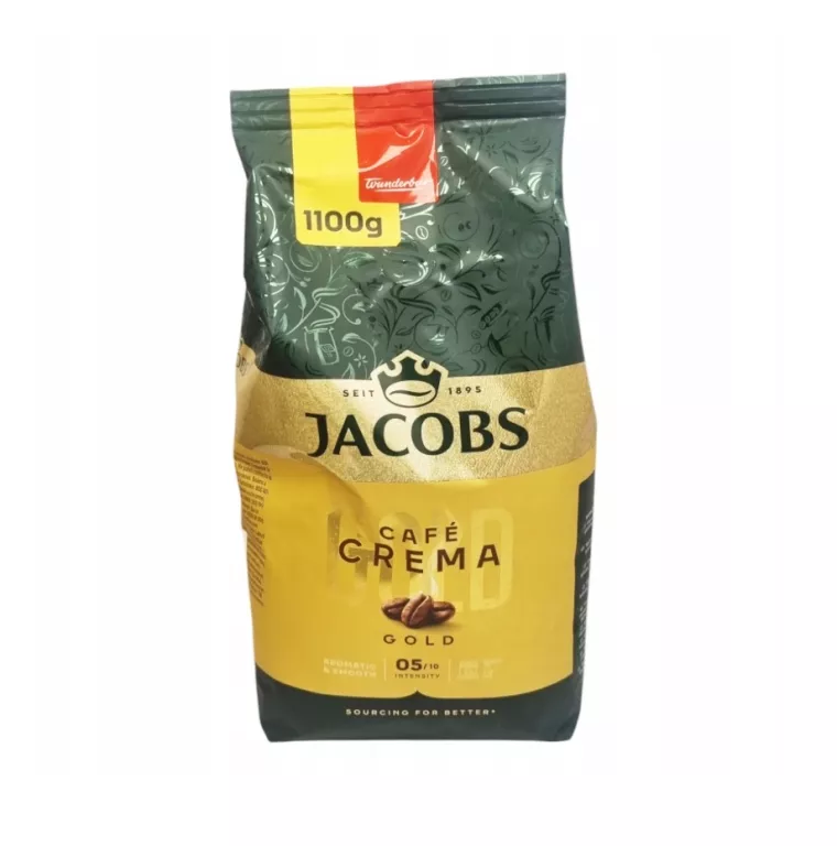 KAWA ZIARNISTA ARABICA JACOBS CREMA 1100 G