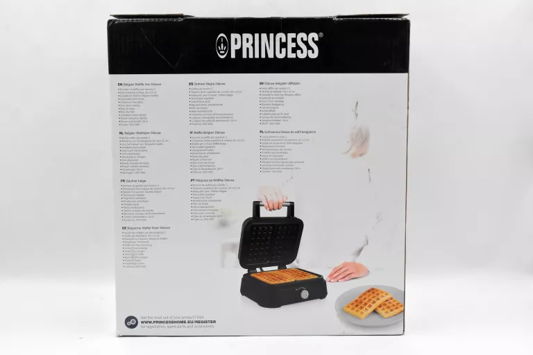 GOFROWNICA PRINCESS 01.132398.01.001 1500 W CZARNY