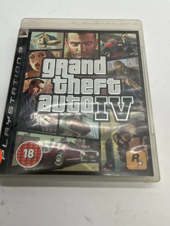 GRA PS3 GTA4 GRAND THEFT AUTO IV