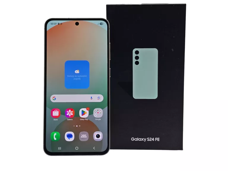 TELEFON SAMSUNG GALAXY S24 FE 5G 8/128GB 6.7” 120HZ MIĘTOWY GW DO 04.2027!