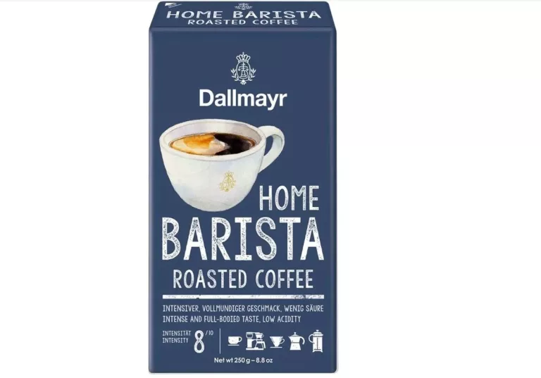 DALLMAYR HOME BARISTA KAWA MIELONA PAKOWANA PRÓŻNIOWO INTENSYWNA 250G