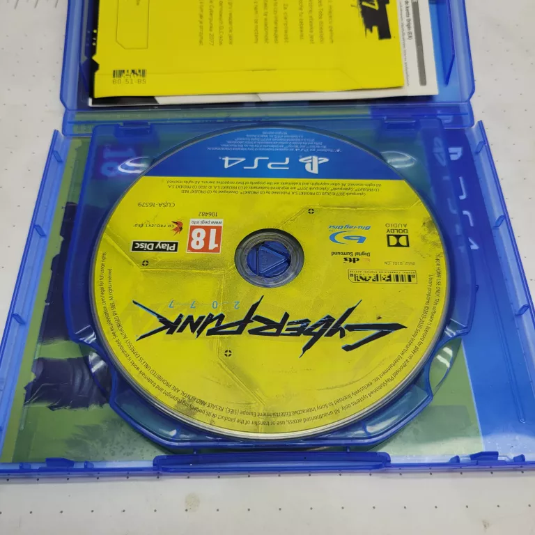 GRA CYBERPUNK 2077 PS4