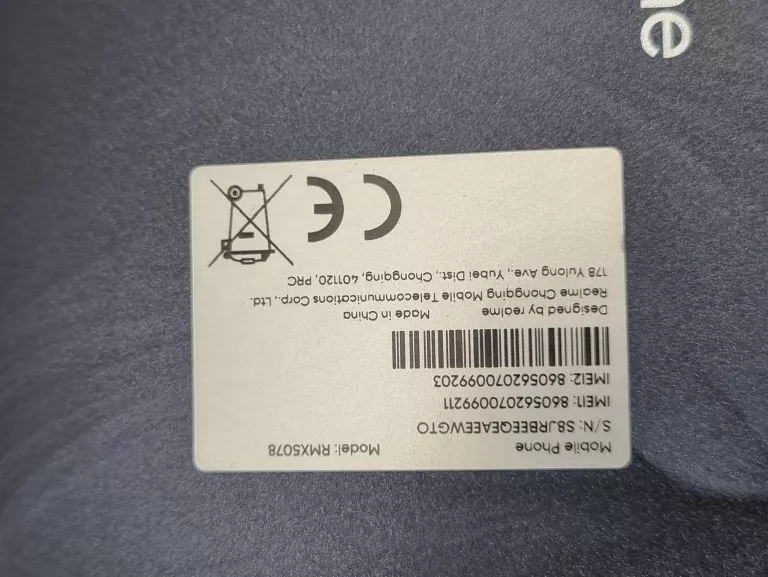 REALME 14T 5GB  8/256GB RMX5078 BN
