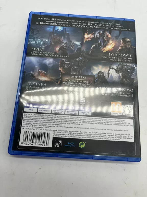 GRA PS4 LORDS OF THE FALLEN COMPLETE EDITION