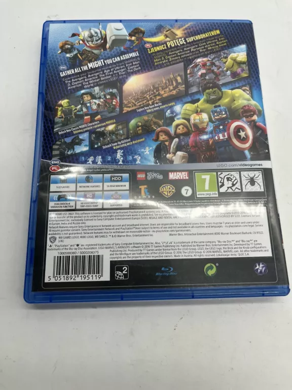 GRA PS4 LEGO AVENGERS