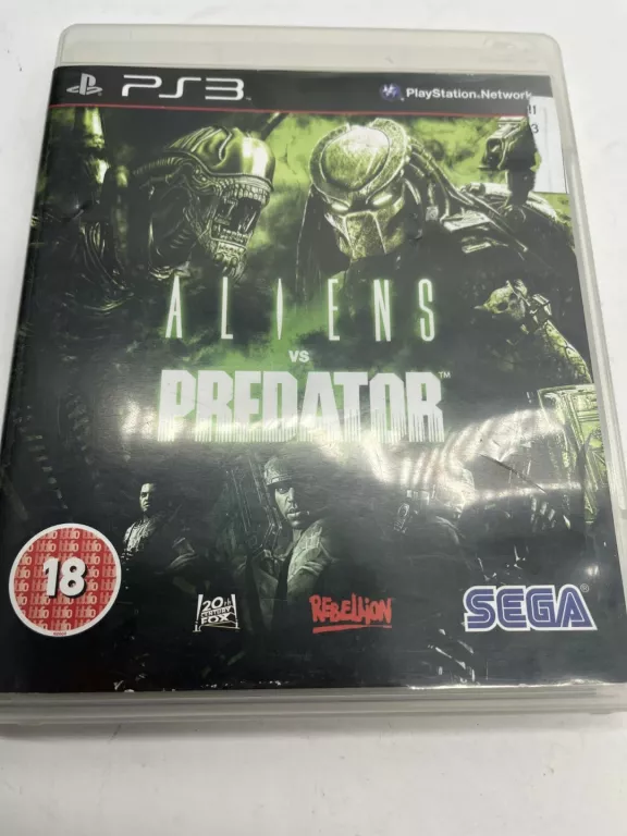 GRA PS3 ALIEN VS PREDATOR SEGA