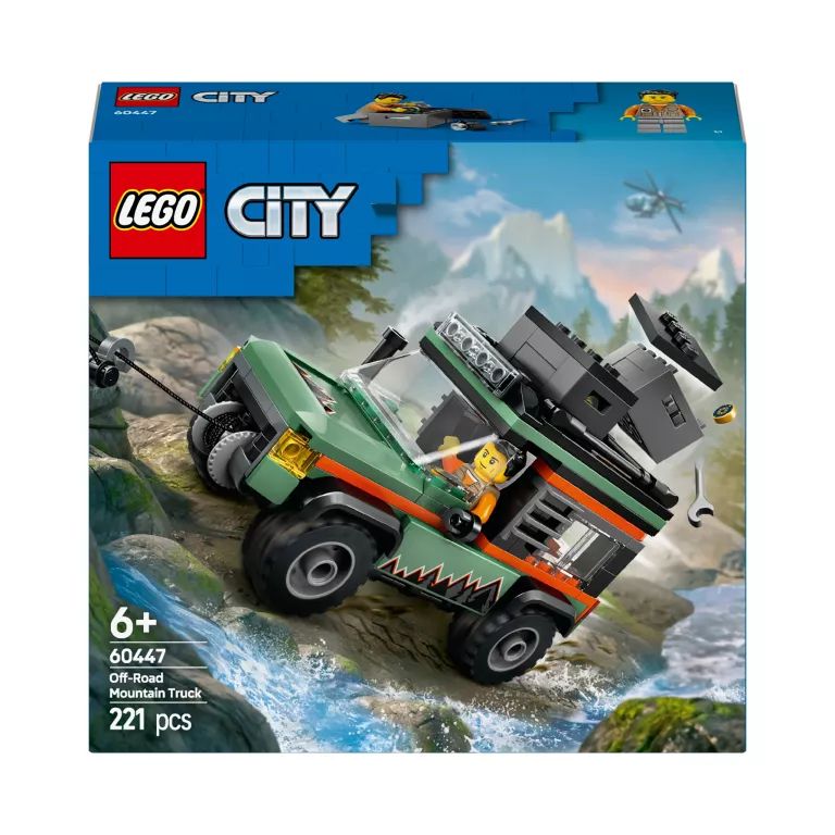 LEGO CITY 60447 GÓRSKA CIĘŻARÓWKA TERENOWA 4X4