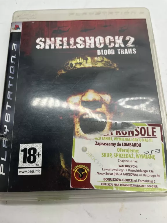 GRA PS3 SHELLSHOCK 2 BLOOD TRAILS