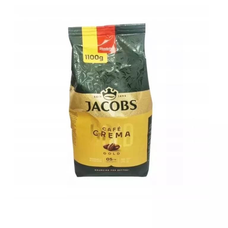 KAWA ZIARNISTA ARABICA JACOBS CREMA 1100 G