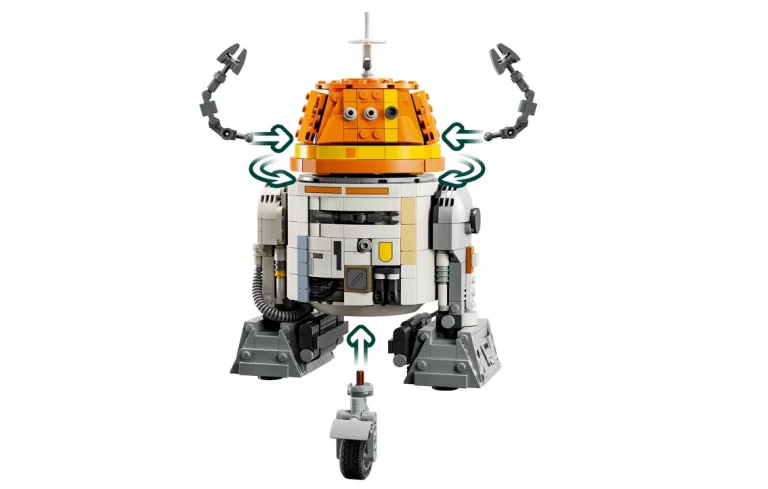 LEGO STAR WARS 75416 ASTRO-DROID CHOPPER (C1-10P) OPAKOWANIE 7/10