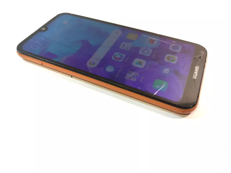 TELEFON HUAWEI Y5 2019 PĘKNIĘTY SAM TEL